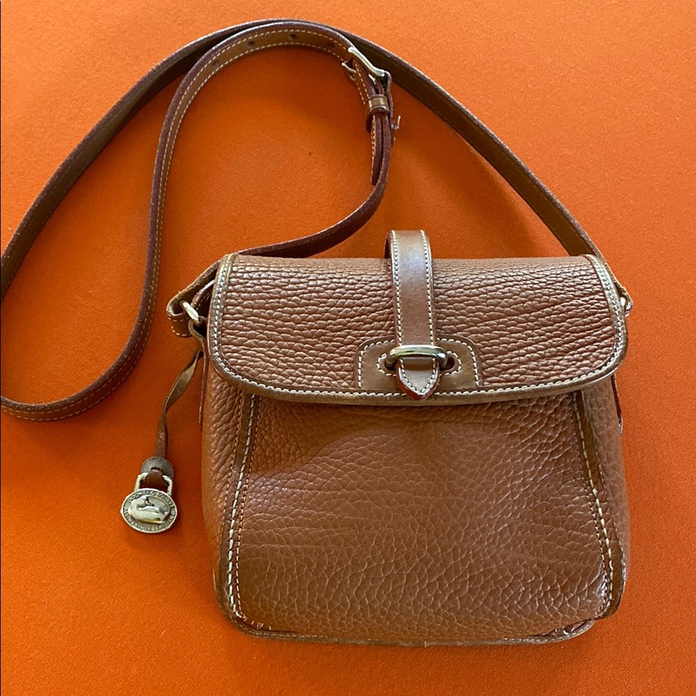Brown Leather Crossbody Bag